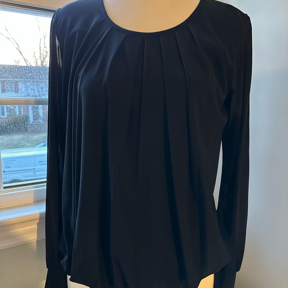 Black “going out” top size M